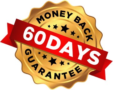 60 day money back guarantee
